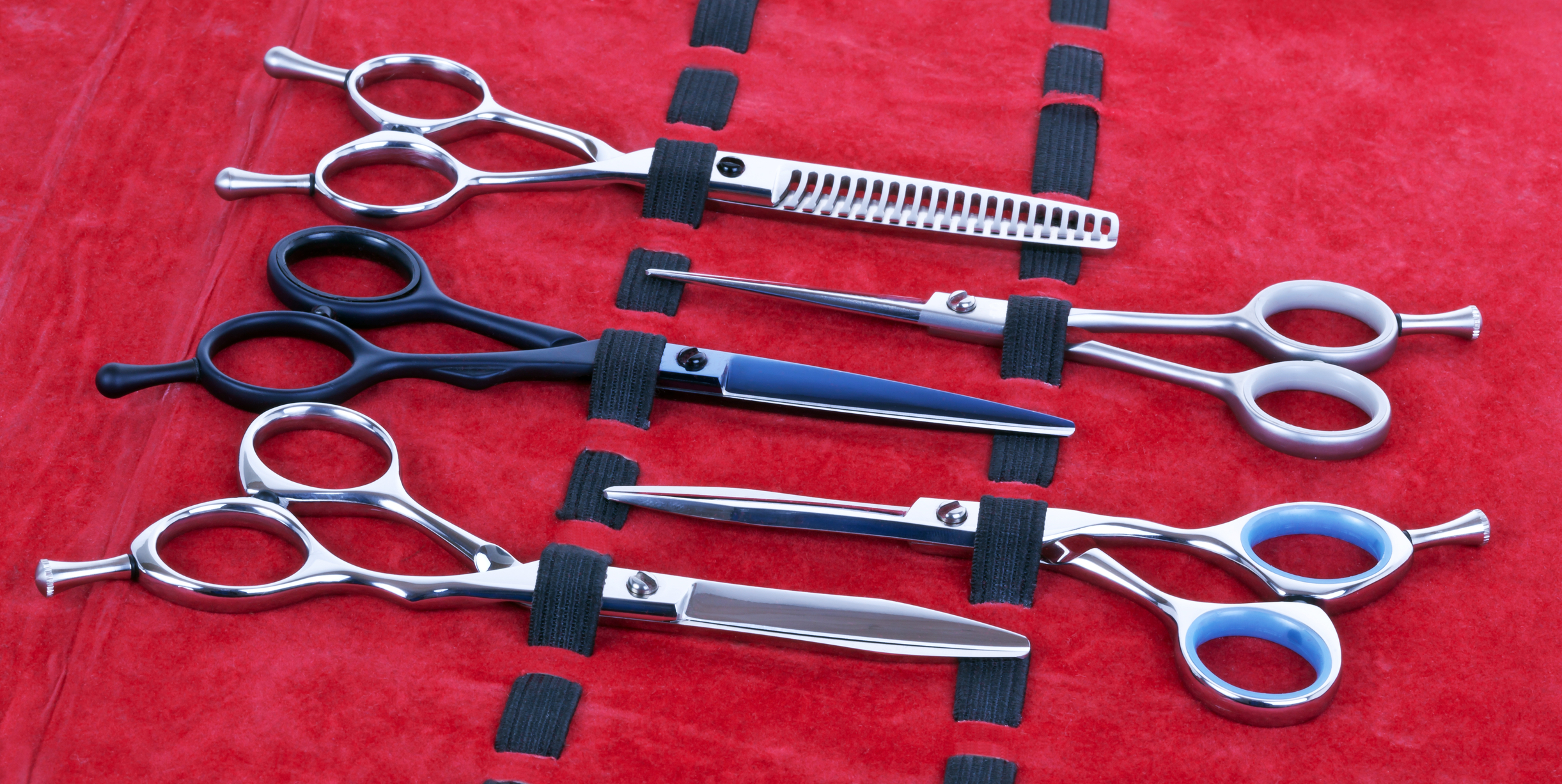 Different types of thinning scissors for sale in Australia