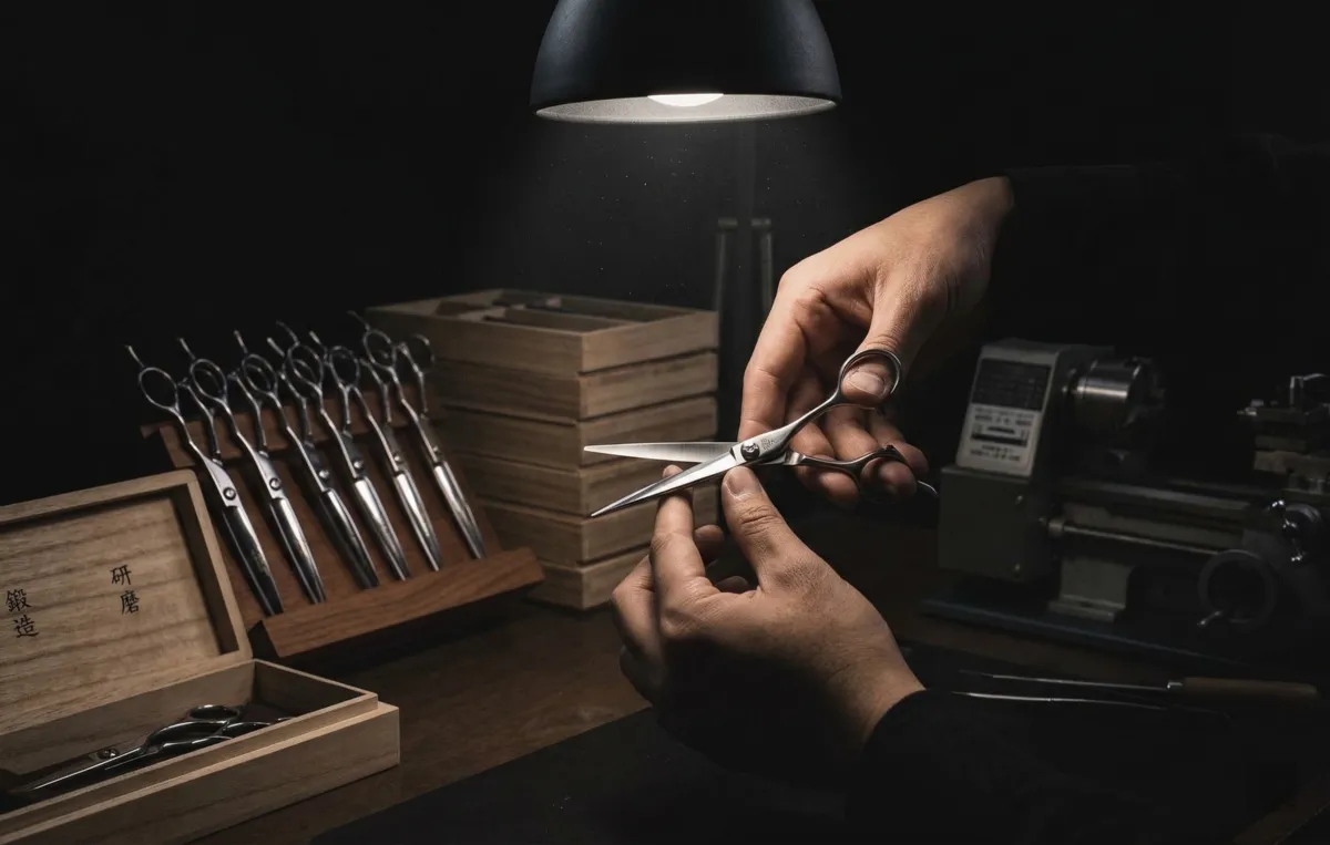Scissor manufacturing facility